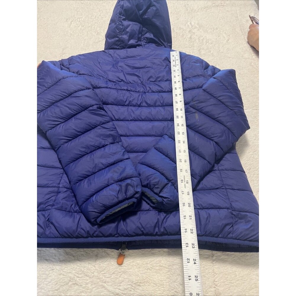 Save the Duck "Lucas" Nylon Puffer Jacket Blue Size 3-L Younth - Picture 12 of 14